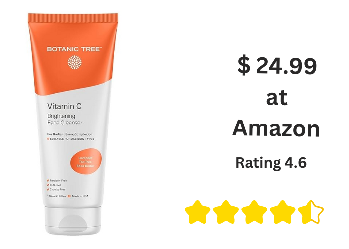 best vitamin c face wash